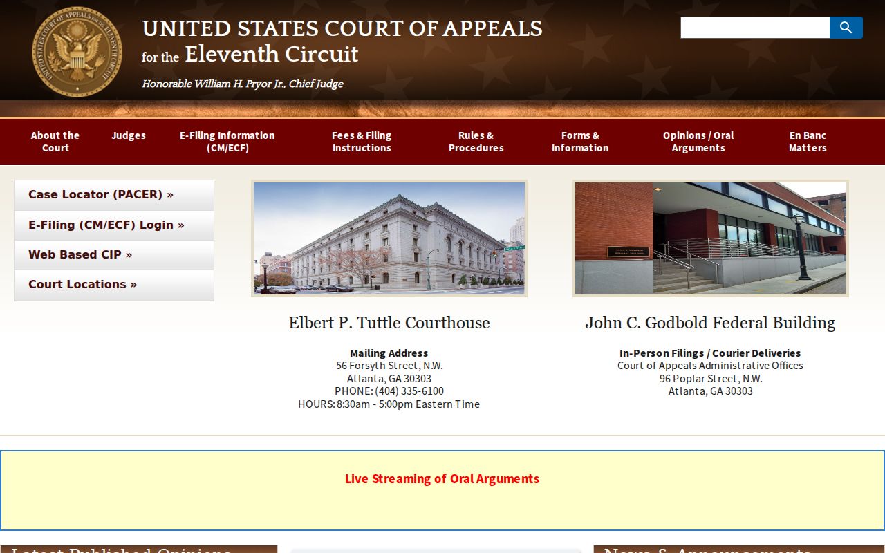 Valley Grande court docket federal appeal route to Eleventh Circuit